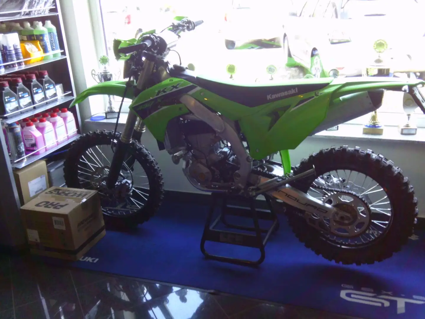 Kawasaki KX 450 KXE 450 Enduro Green - 2