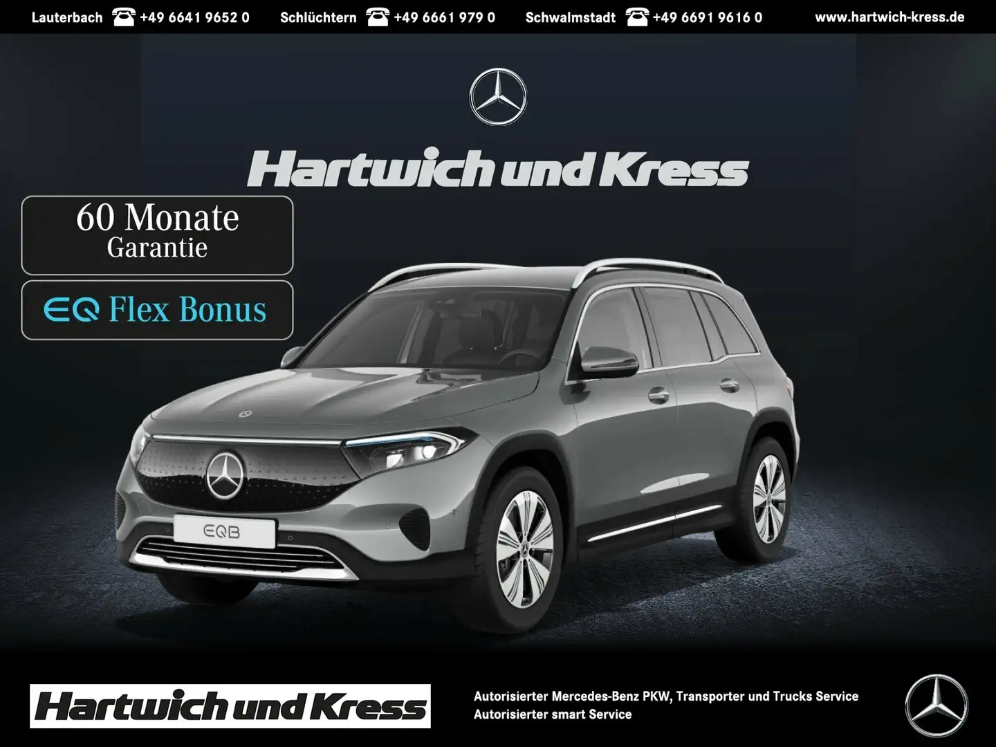 Mercedes-Benz EQB 350 EQB 350 4Matic Progressive+KAmera+LED+EasyPack+Carplay+Ambiente Gris - 1