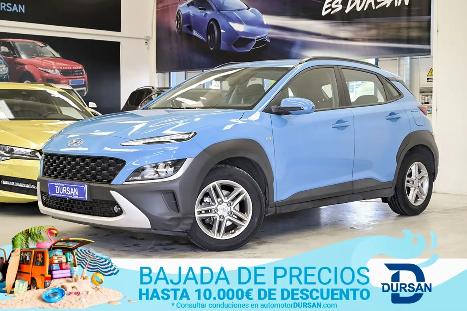 Hyundai KONA 1.0 TGDI 48V Klass 4X2 Azul - 1