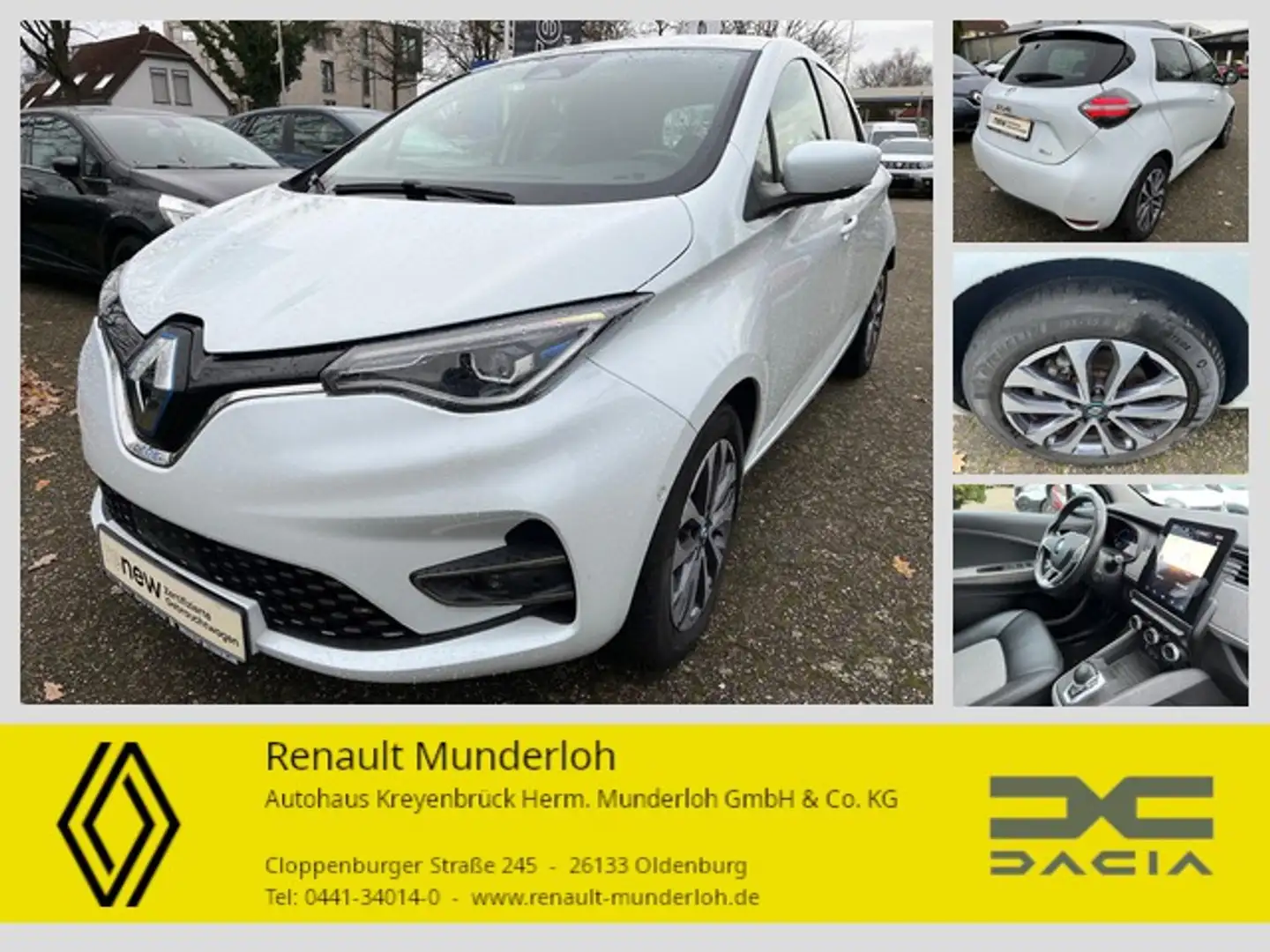 Renault ZOE Intens Weiß - 1