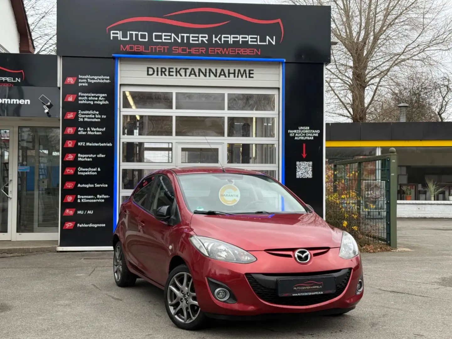 Mazda 2 Lim. 1.3 Kenko MZR (Klima-TÜV NEU-Sitzheizung) Rot - 1