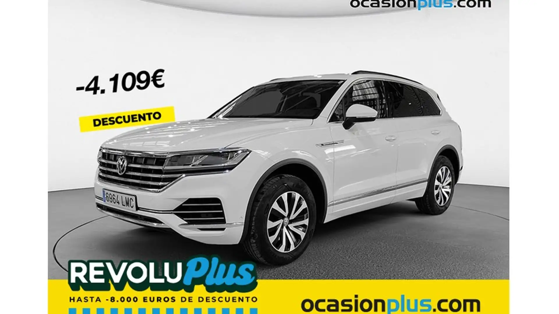 Volkswagen Touareg 3.0TDI V6 Premium Tiptronic Atmosphere 4M 170kW Blanco - 1