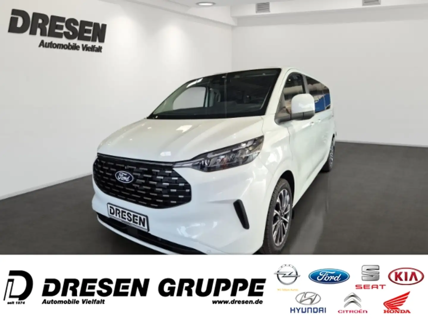 Ford Tourneo Custom 320 L2 Titanium Allrad 2.0 170PS Standheizung/Pano Alb - 2