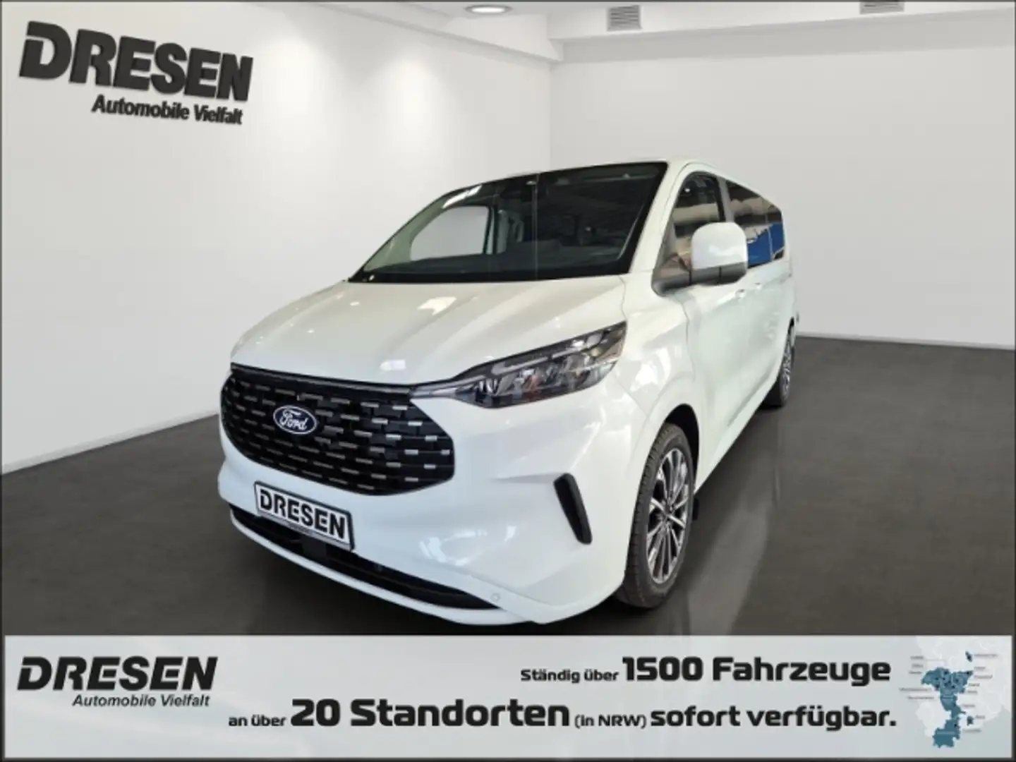 Ford Tourneo Custom 320 L2 Titanium Allrad 2.0 170PS Standheizung/Pano Alb - 1