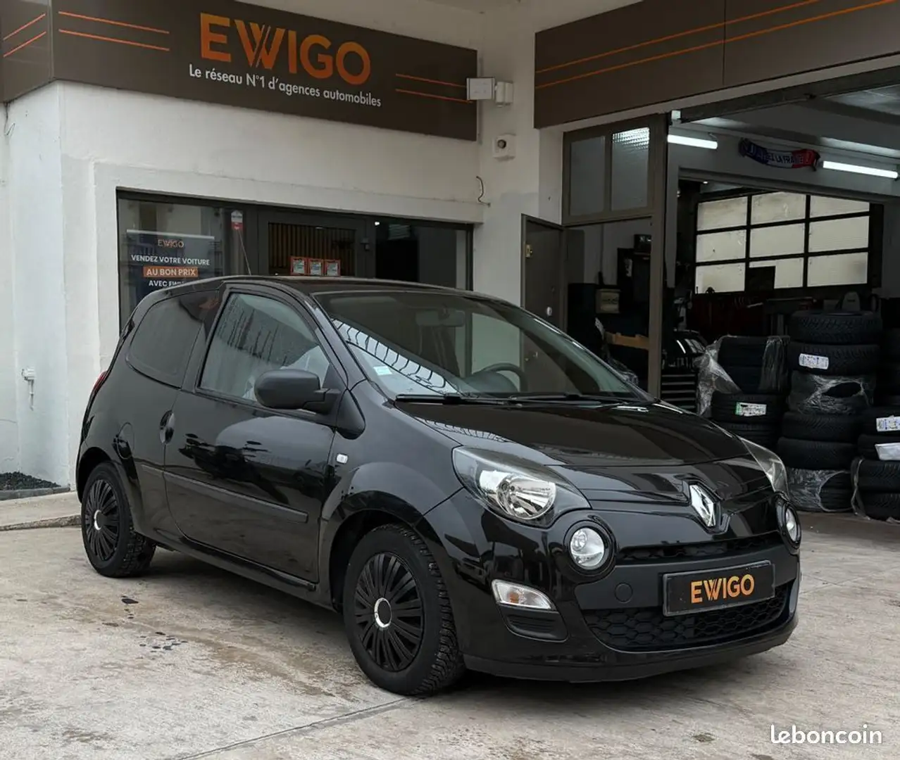 Renault Twingo ii (2) 1.2 75 authentique + clim attelage garantie 1 an Nero - 1