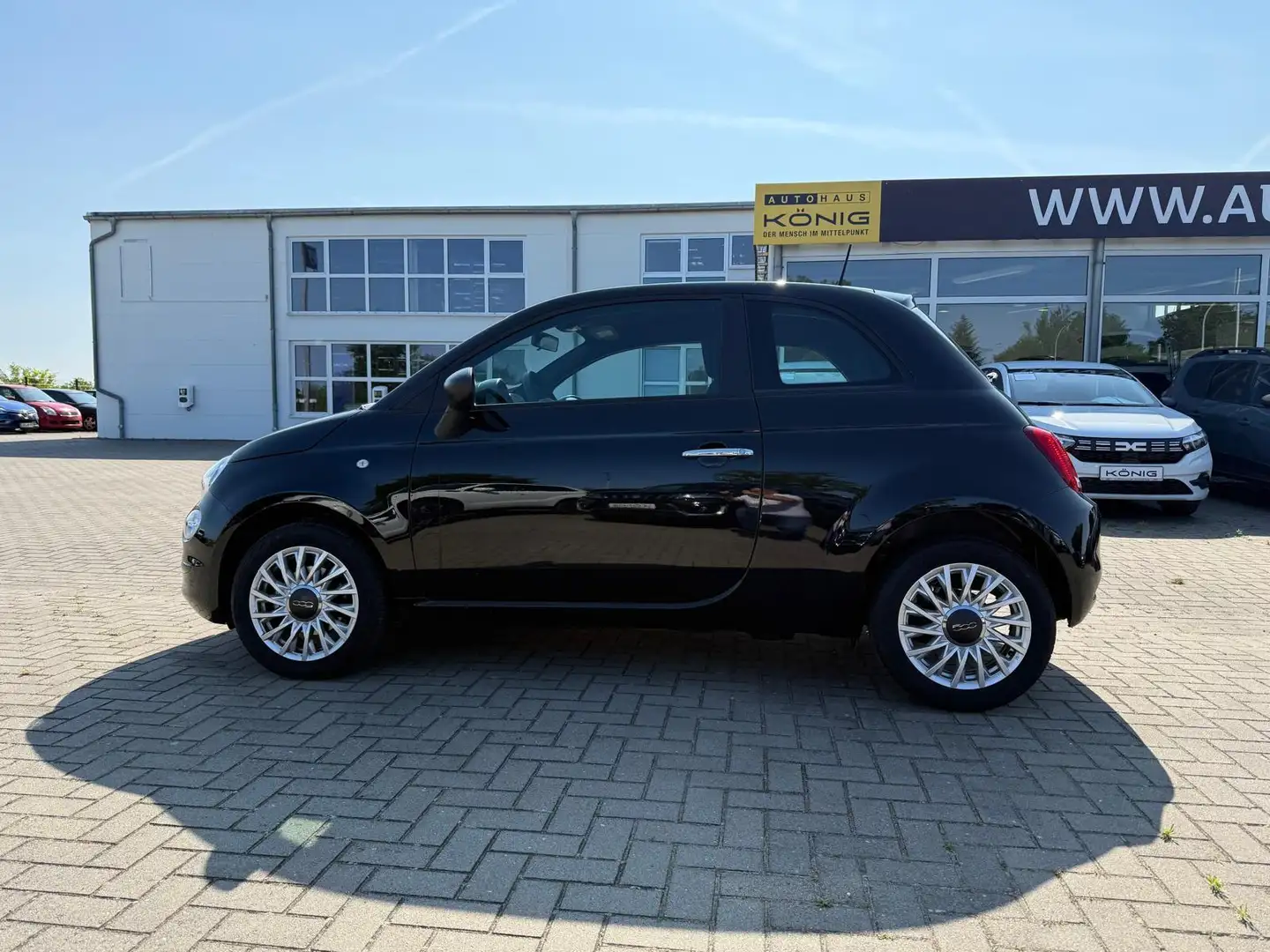 Fiat 500 Klimaauto. * Tempomat * Isofix  Dolcevita Schwarz - 2