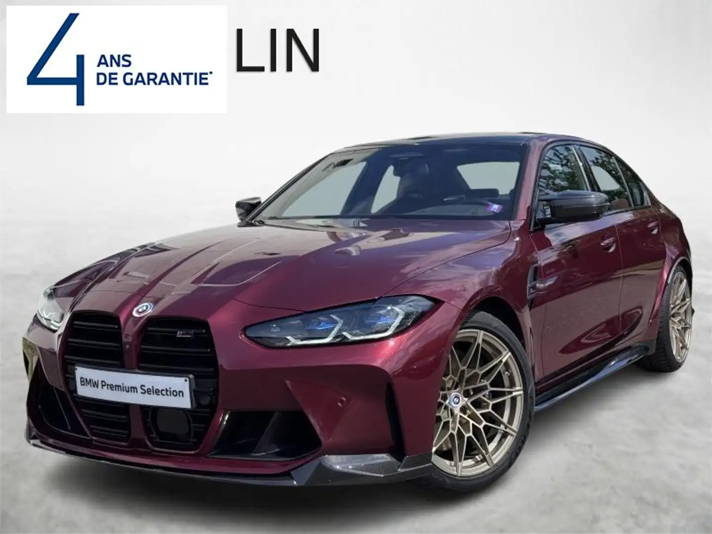 BMW M3 M xDrive Compétition Carbon Pa Rood - 1