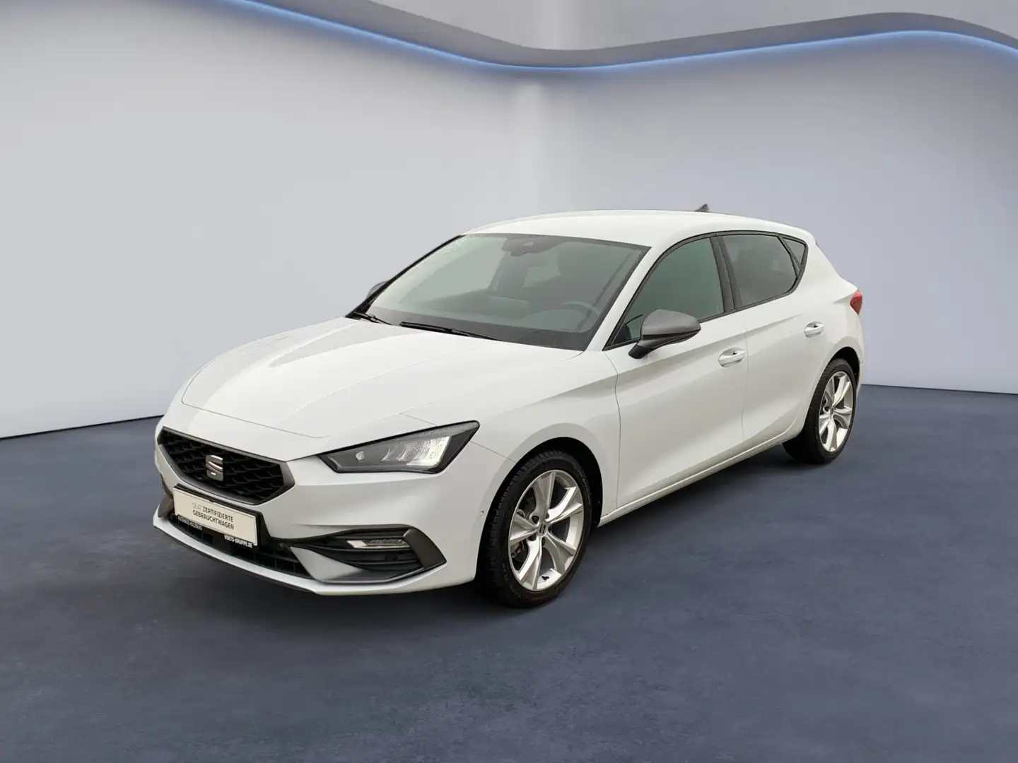 SEAT Leon 2.0 TDI FR DSG NAVI+RFK+GJR Weiß - 1