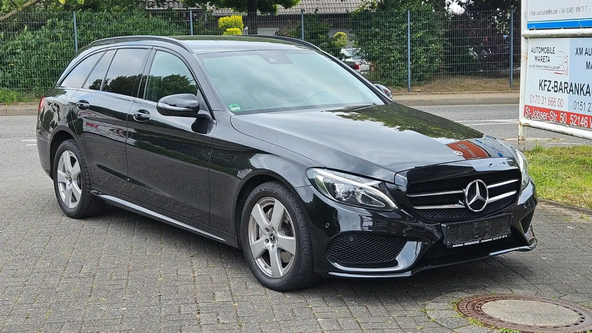 Mercedes-Benz C 220 T-Modell BlueTec / d 2,1 CDi AMG Line Schwarz - 1