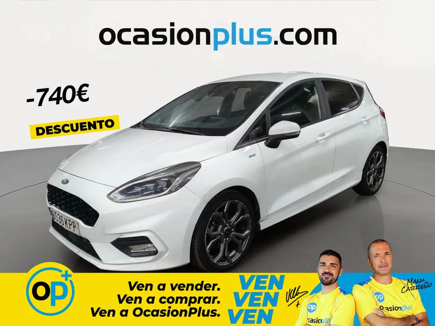 Ford Fiesta 1.0 EcoBoost S/S ST Line 125 Blanco - 1
