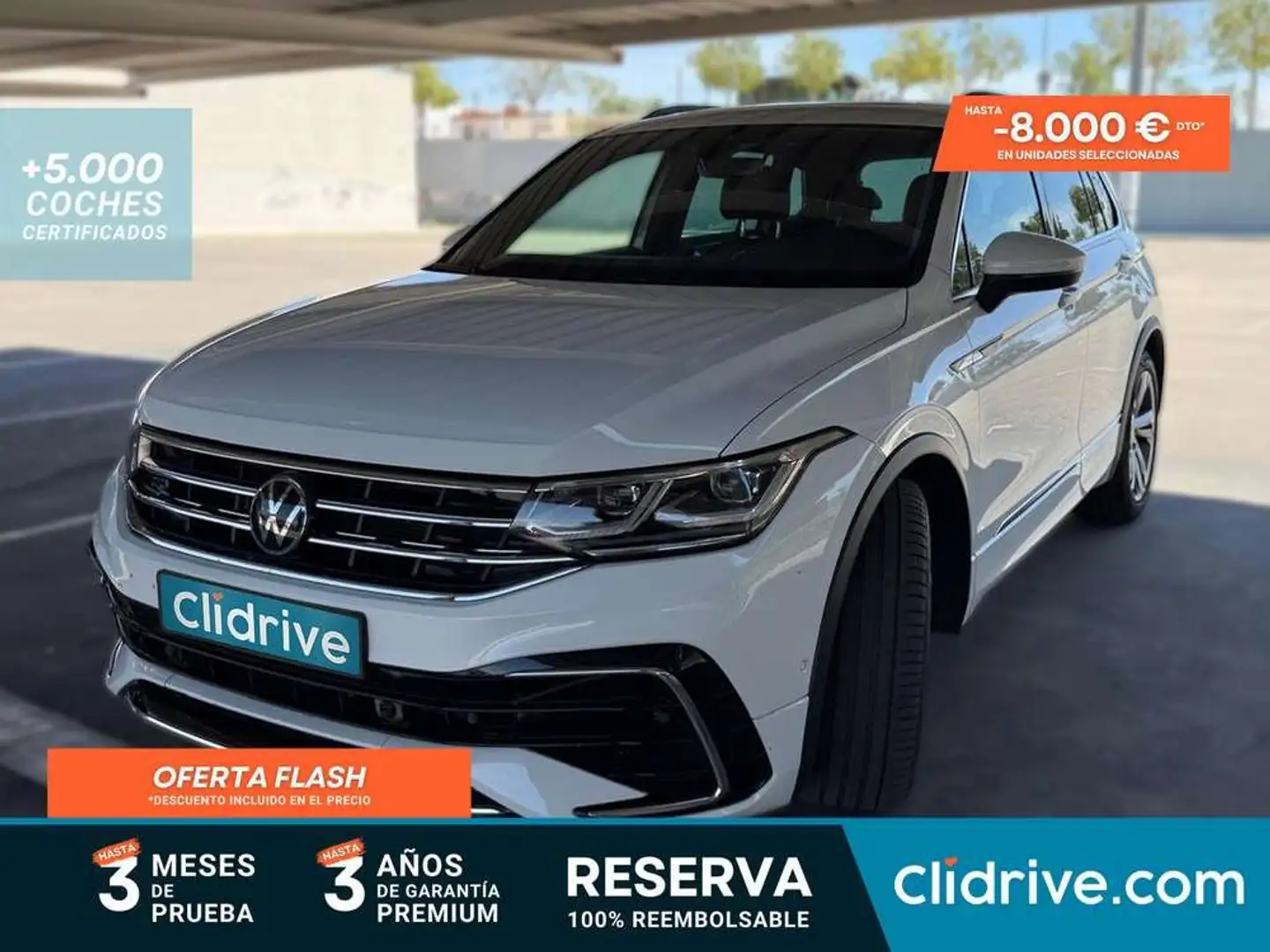 Volkswagen Tiguan 2.0TDI R-Line DSG 110kW Blanco - 1