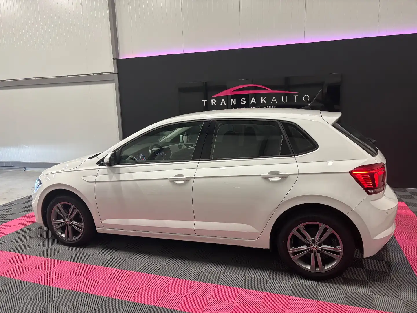 Volkswagen Polo Polo 1.6 TDI 95 S\u0026amp;S DSG7 Carat Blanc - 2