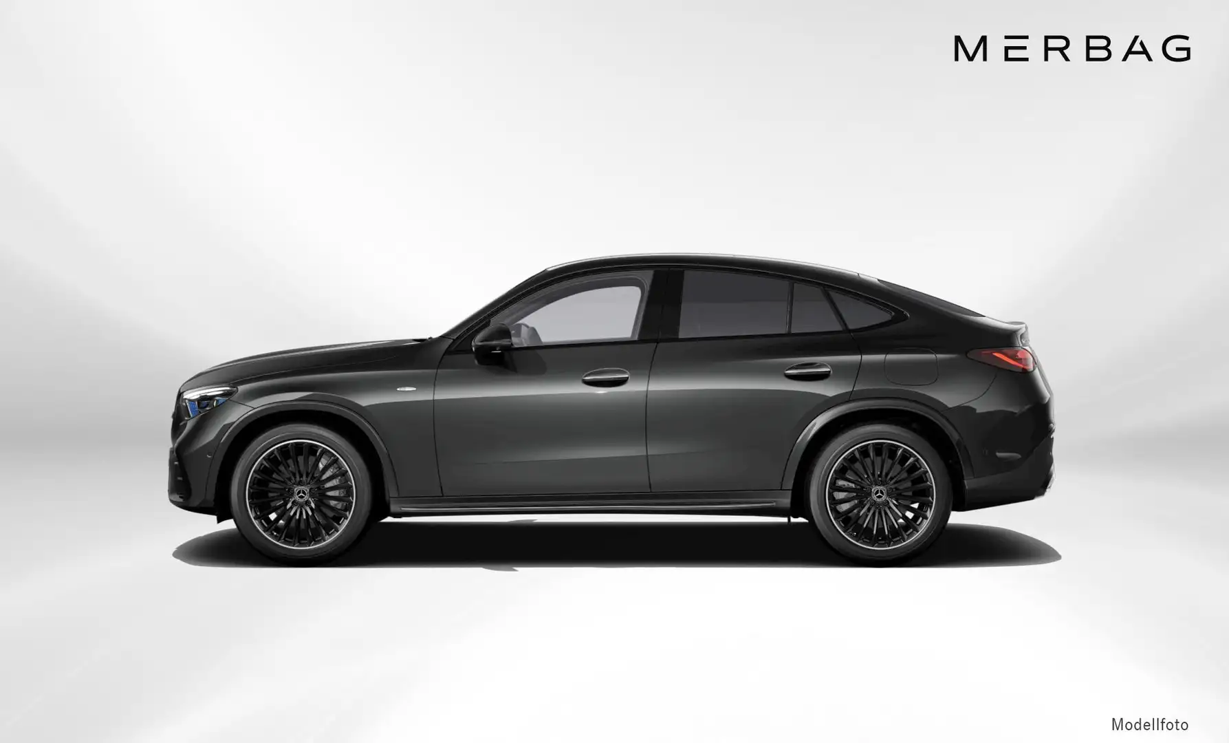 Mercedes-Benz GLC 300 de 4MATIC Coupé Grau - 2