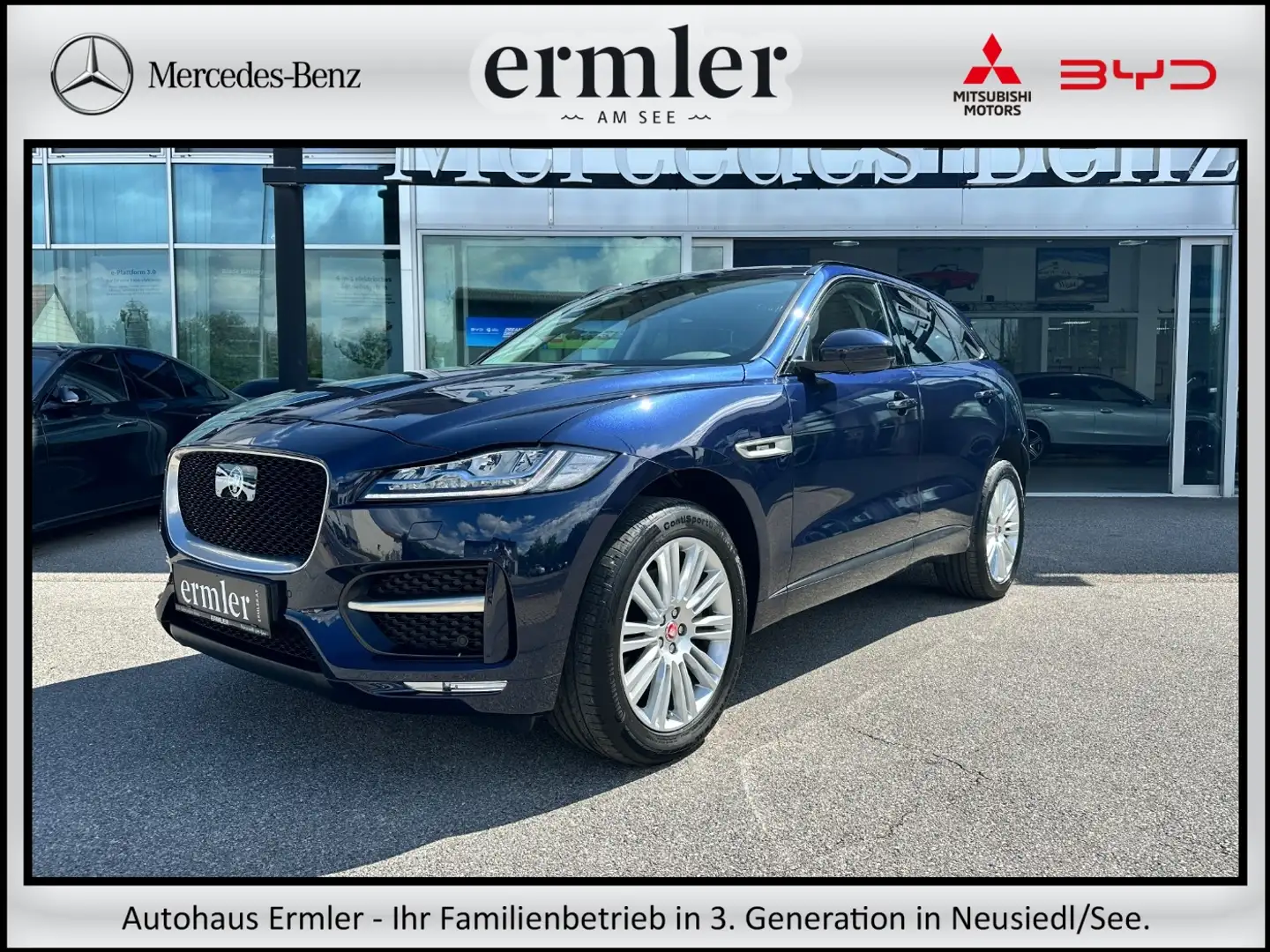 Jaguar F-Pace 30d AWD R-Sport Allrad TOP Ausstattung Bleu - 1