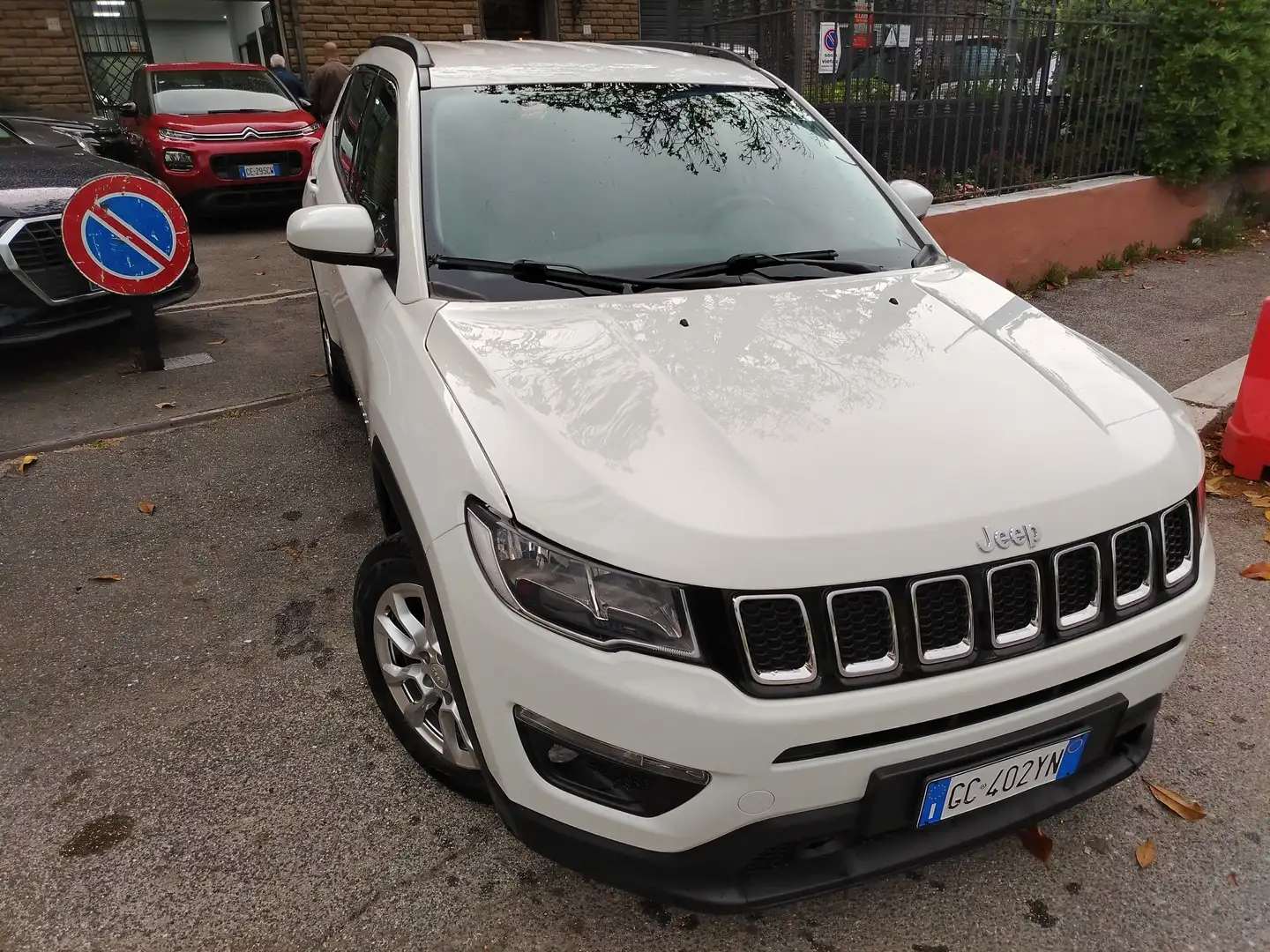 Jeep Compass Compass 1.6 mjt euro6d 120cv my20/pdc/u-connect/lo Blanc - 2