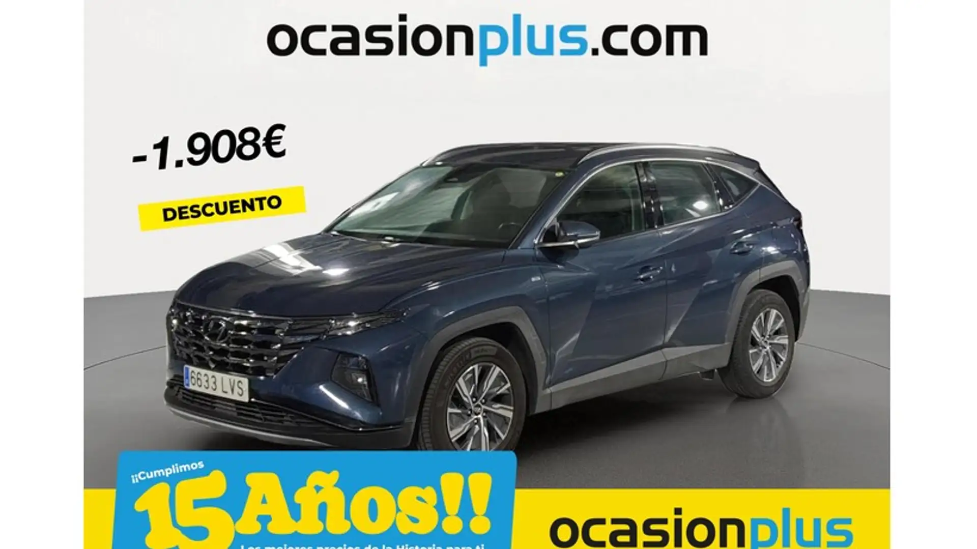 Hyundai TUCSON 1.6 TGDI 48V Maxx 4x2 Bleu - 1