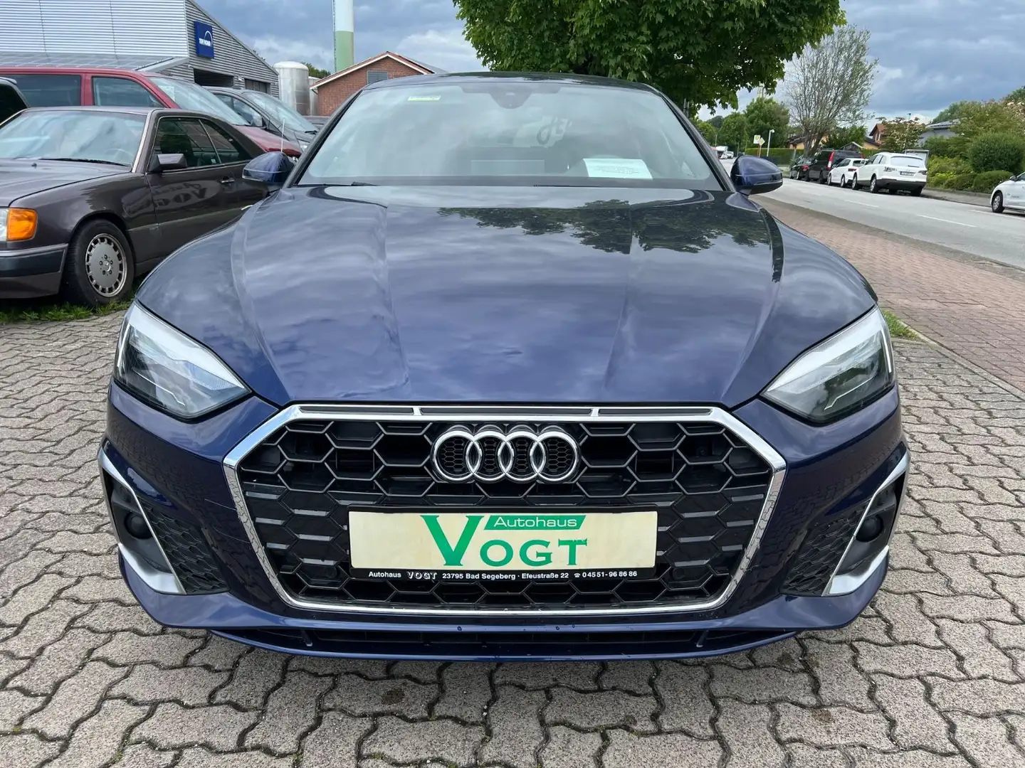 Audi A5 Sportback 35 TDI S line Blau - 2