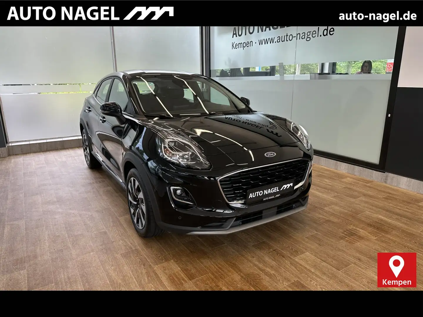 Ford Puma Puma 1.0 MHEV Titanium +LED+NAVI+ACC+Kamera+ Navi Schwarz - 1