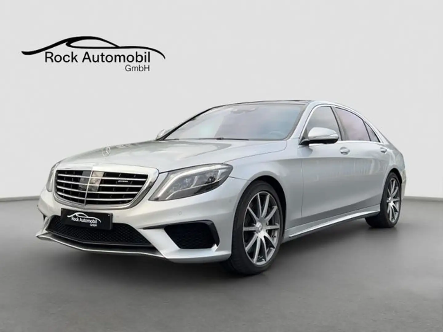 Mercedes-Benz S 63 AMG 4Matic L Designo Burmester Chauffeur Argintiu - 2