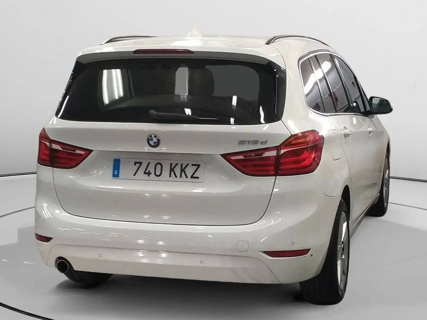 BMW 218 d Blanc - 2