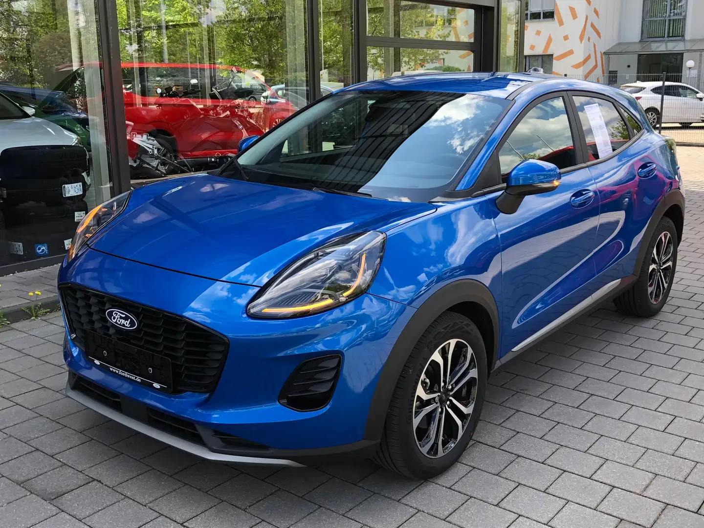 Ford Puma 815 Puma 1.0 EcoBoost Hybrid  Automatik Titanium Blau - 2