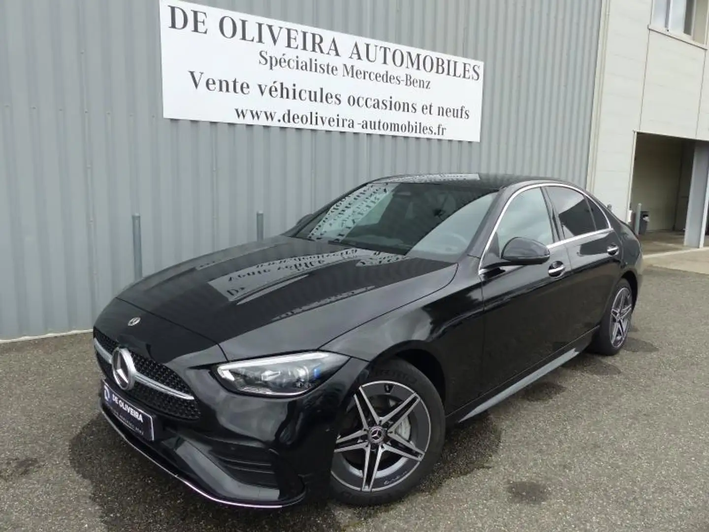 Mercedes-Benz C 30 AMG 300 d e 197+129ch AMG Line (TVA) Nero - 1