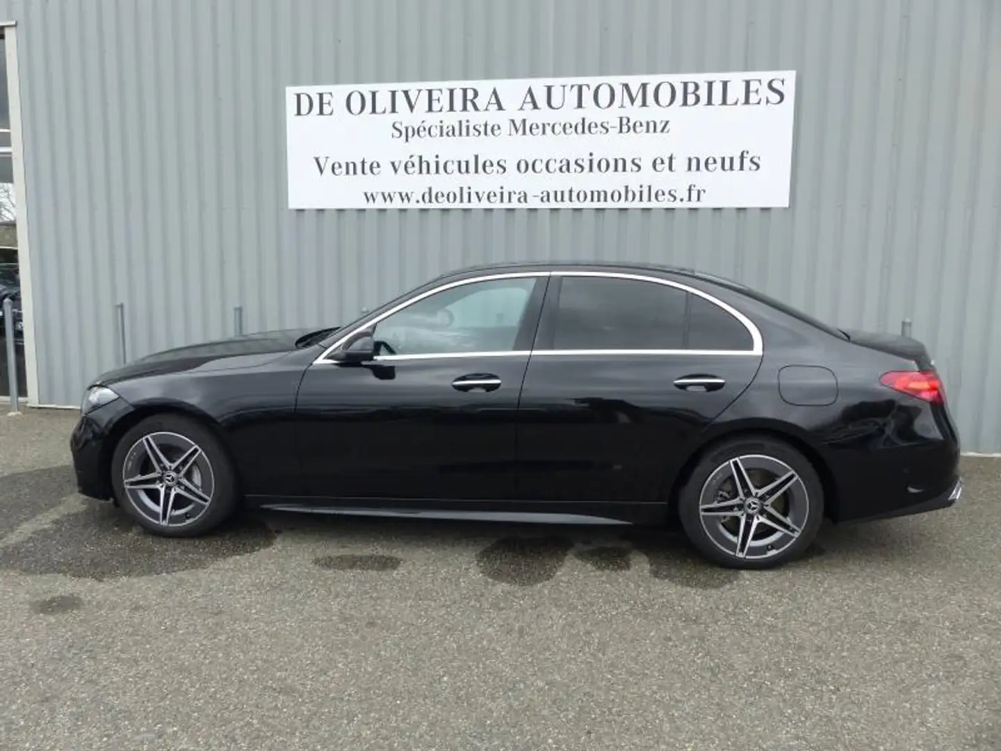 Mercedes-Benz C 30 AMG 300 d e 197+129ch AMG Line (TVA) Nero - 2