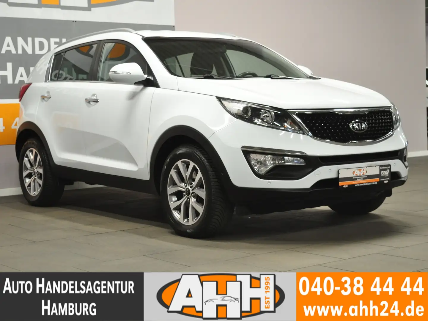 Kia Sportage 2.0 CRDi 4WD AUT LEDER|NAV|KAM|SITZH|2H Blanco - 2