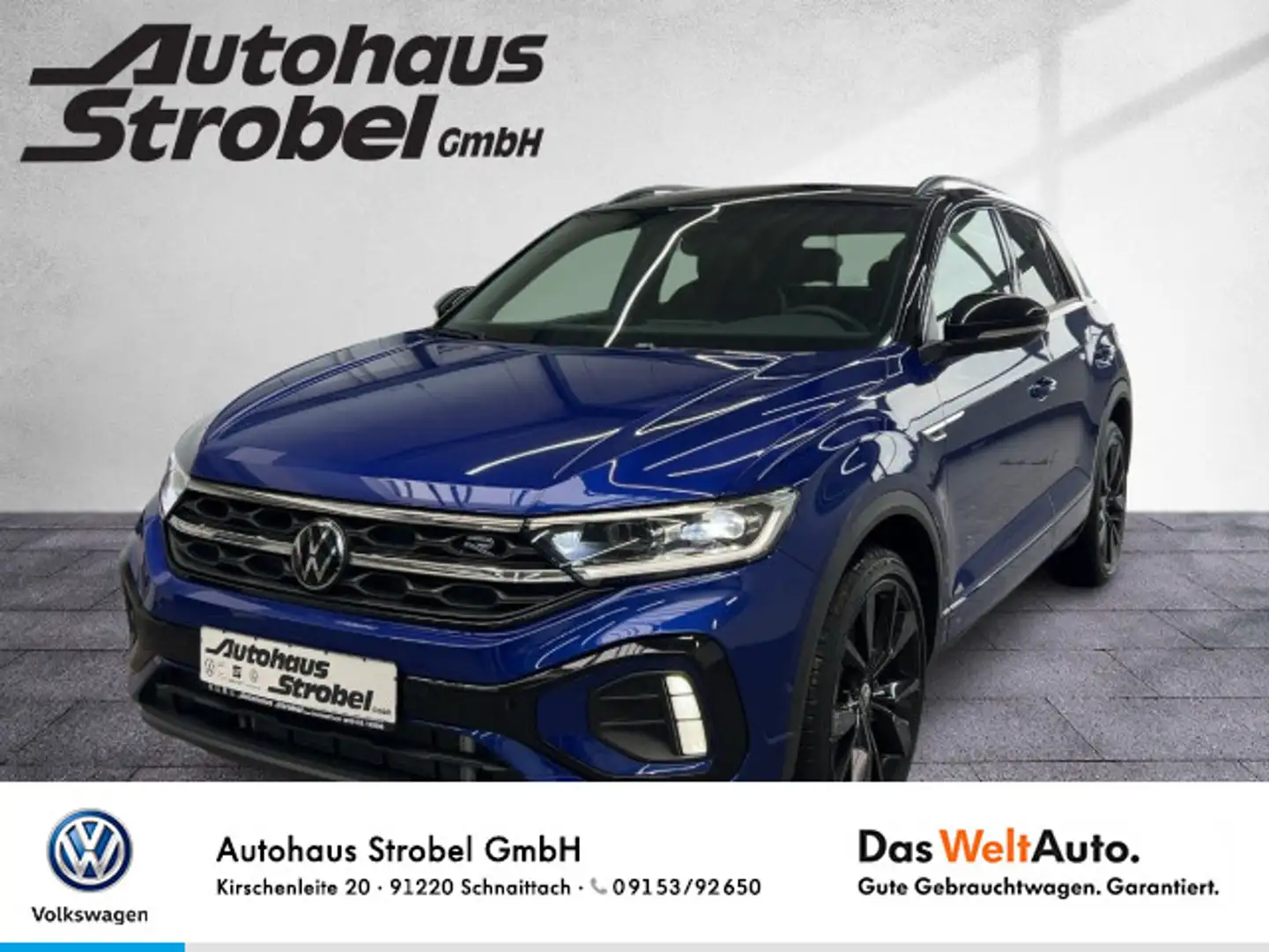 Volkswagen T-Roc 1.5 TSI DSG "Black Style" R-Line ab 3,99% Blau - 1