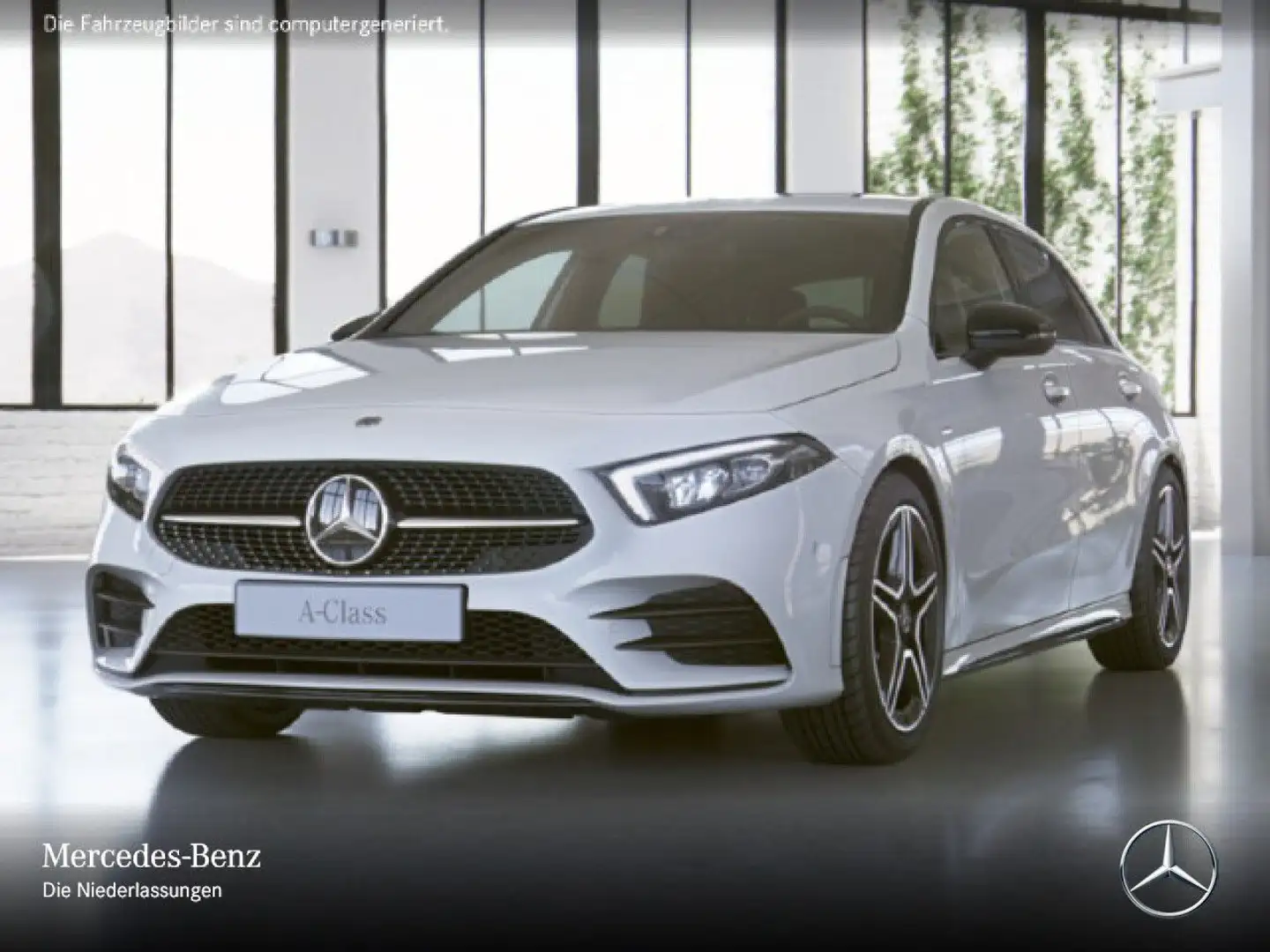 Mercedes-Benz A 160 EDITION 2020+AMG+NIGHT+LED+KAMERA Blanc - 2