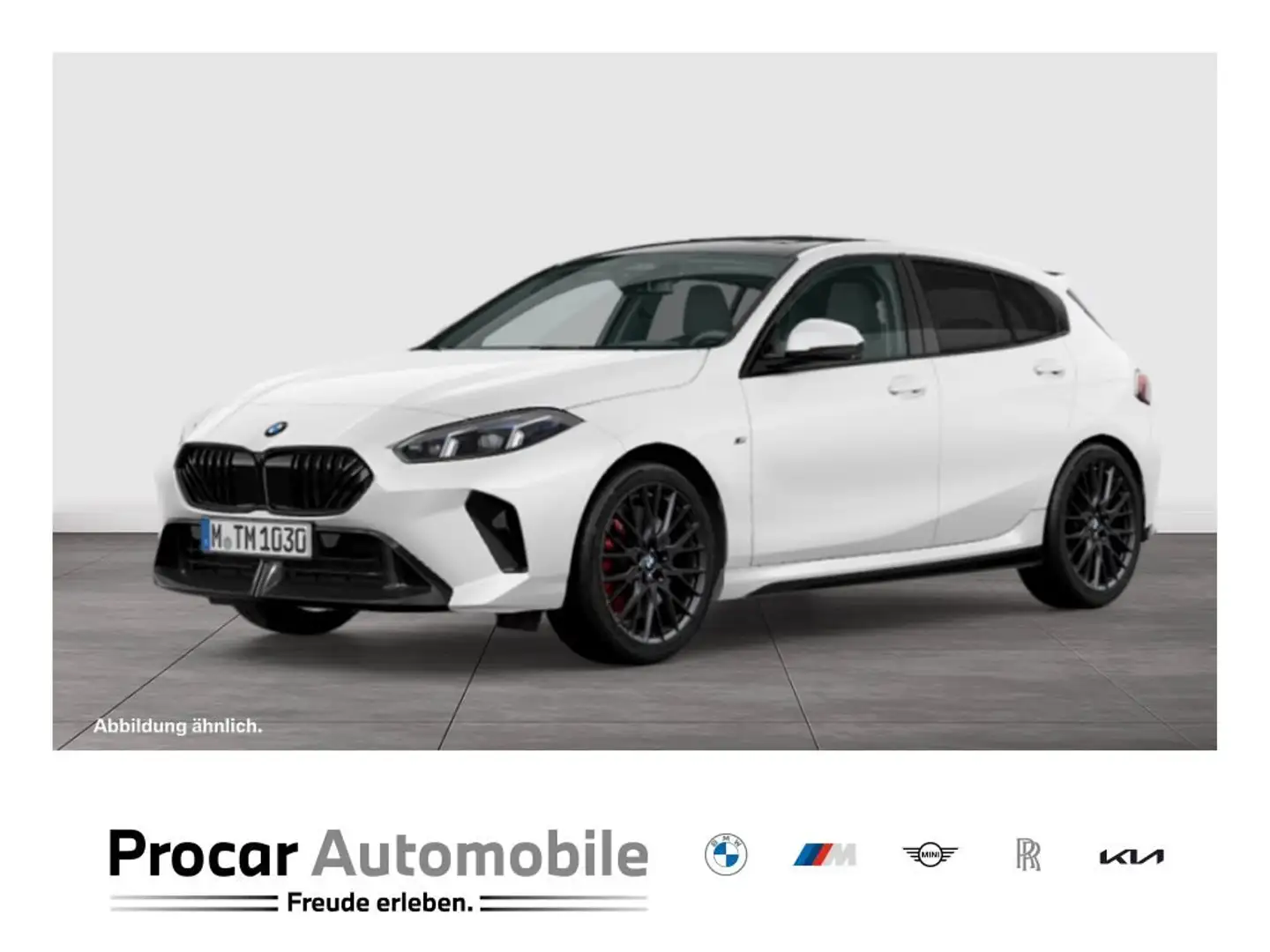 BMW 123 xDrive MSport + Pano + H/K + DAprof. 19" Blanc - 1