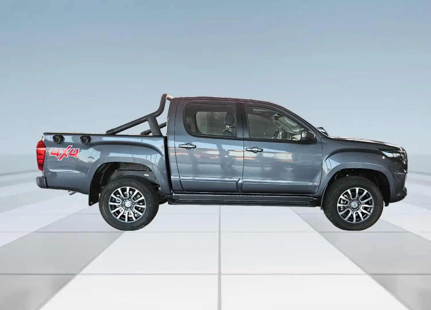 Foton Tunland G7 2.0 TDI A/T PREMIUM CON ROLL BAR NERO Gris - 2