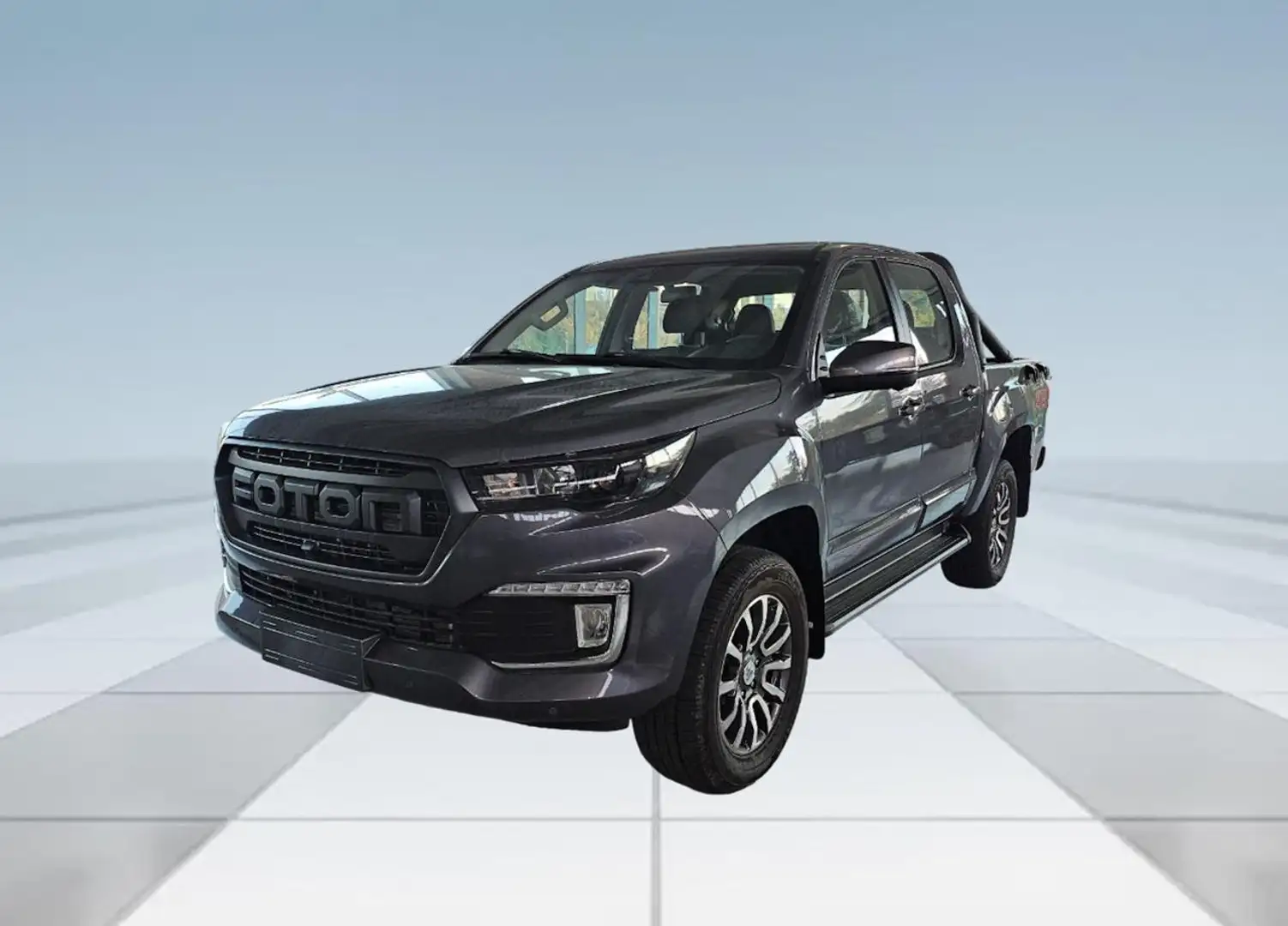 Foton Tunland G7 2.0 TDI A/T PREMIUM CON ROLL BAR NERO Gris - 1
