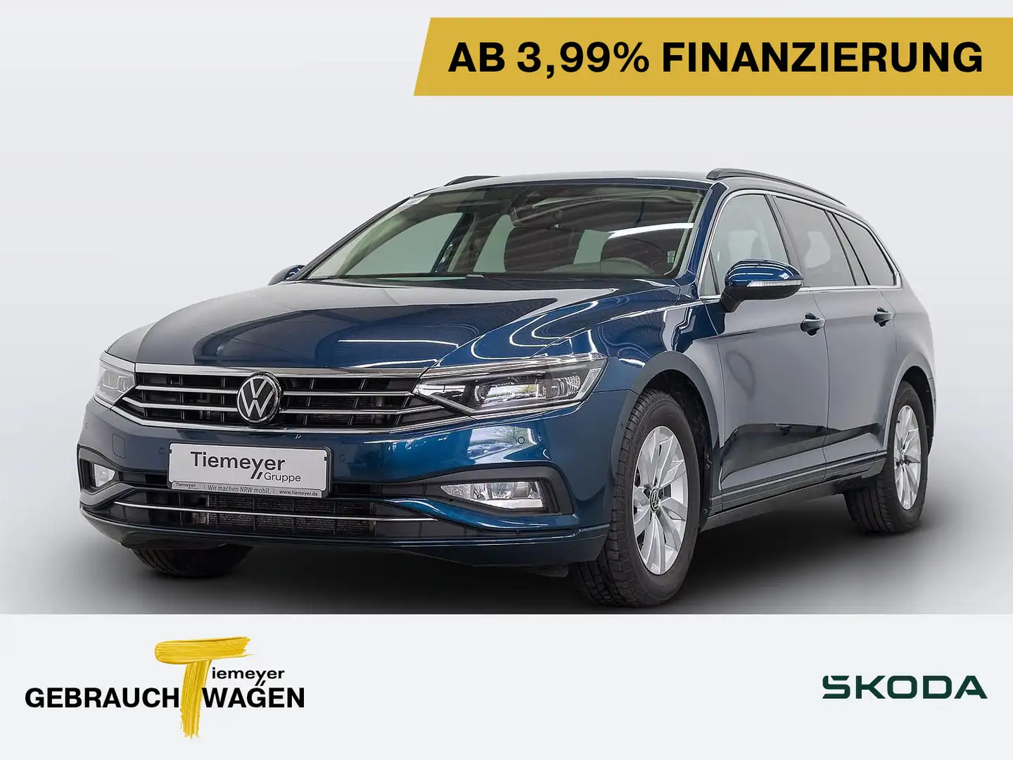 Volkswagen Passat Variant 2.0 TDI DSG BUSINESS IQ.LIGHT AHK Blau - 1