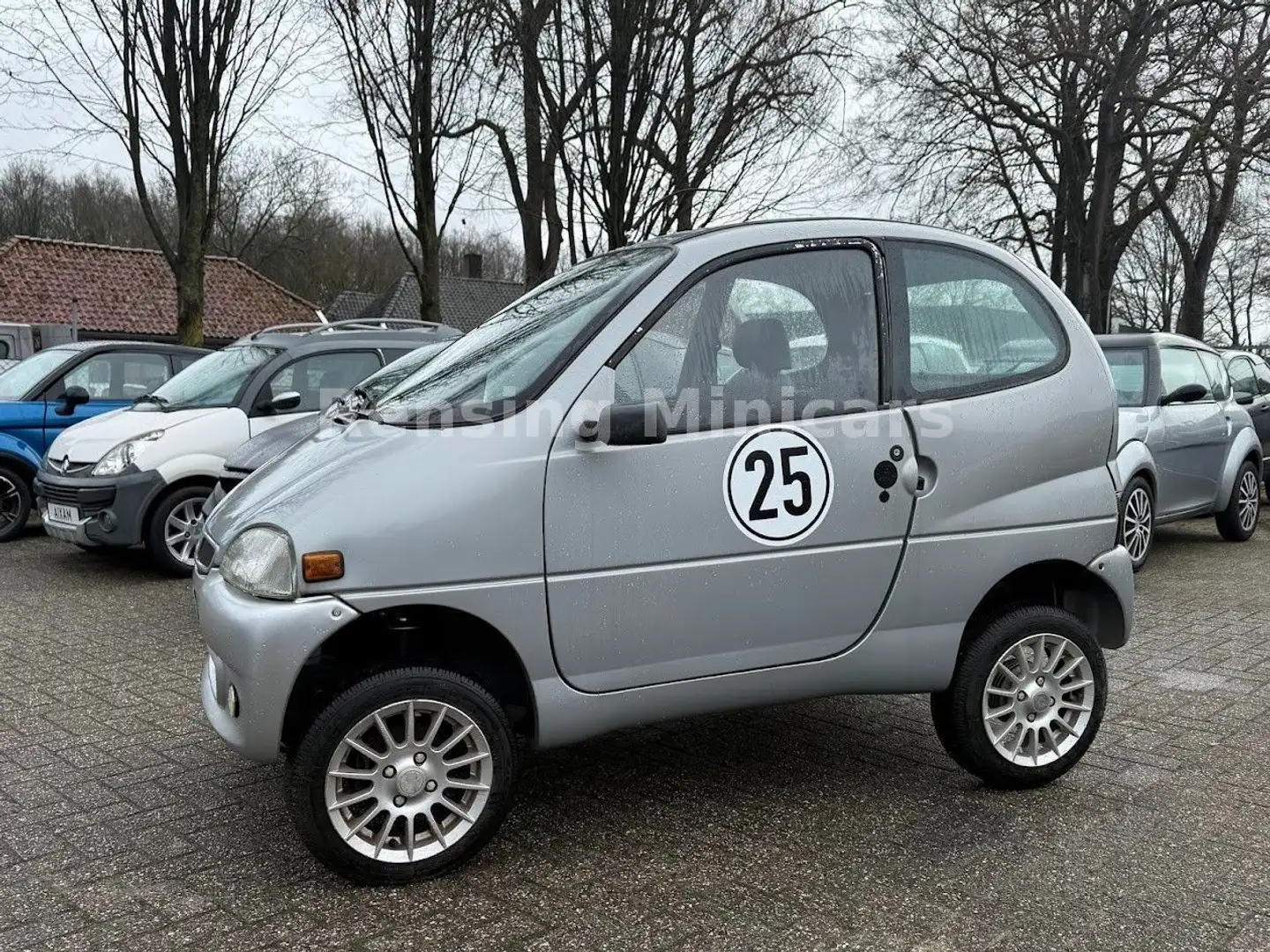 Ligier Ambra JS 16 Ambra Krankenfahrstuhl Mopedauto Mofa 25KM Silber - 2