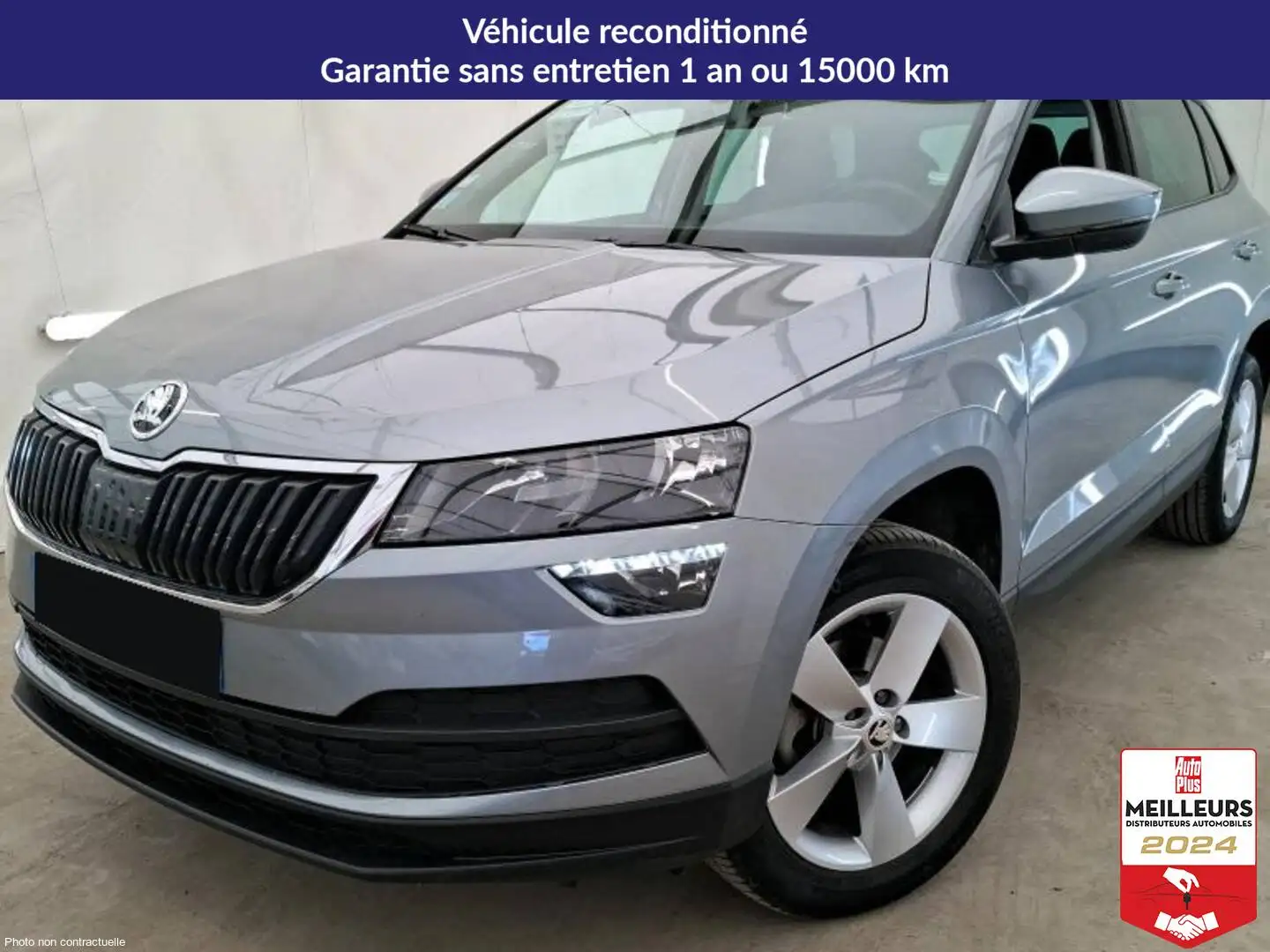 Skoda Karoq 1.6 TDI 116 DSG7 Ambition +Caméra Gris - 1