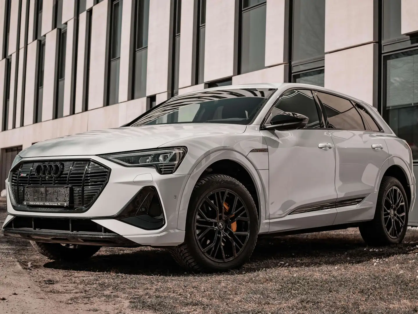 Audi e-tron 50 quattro**2x SLINE**BLACK*EDITION*MATRIX** Weiß - 1