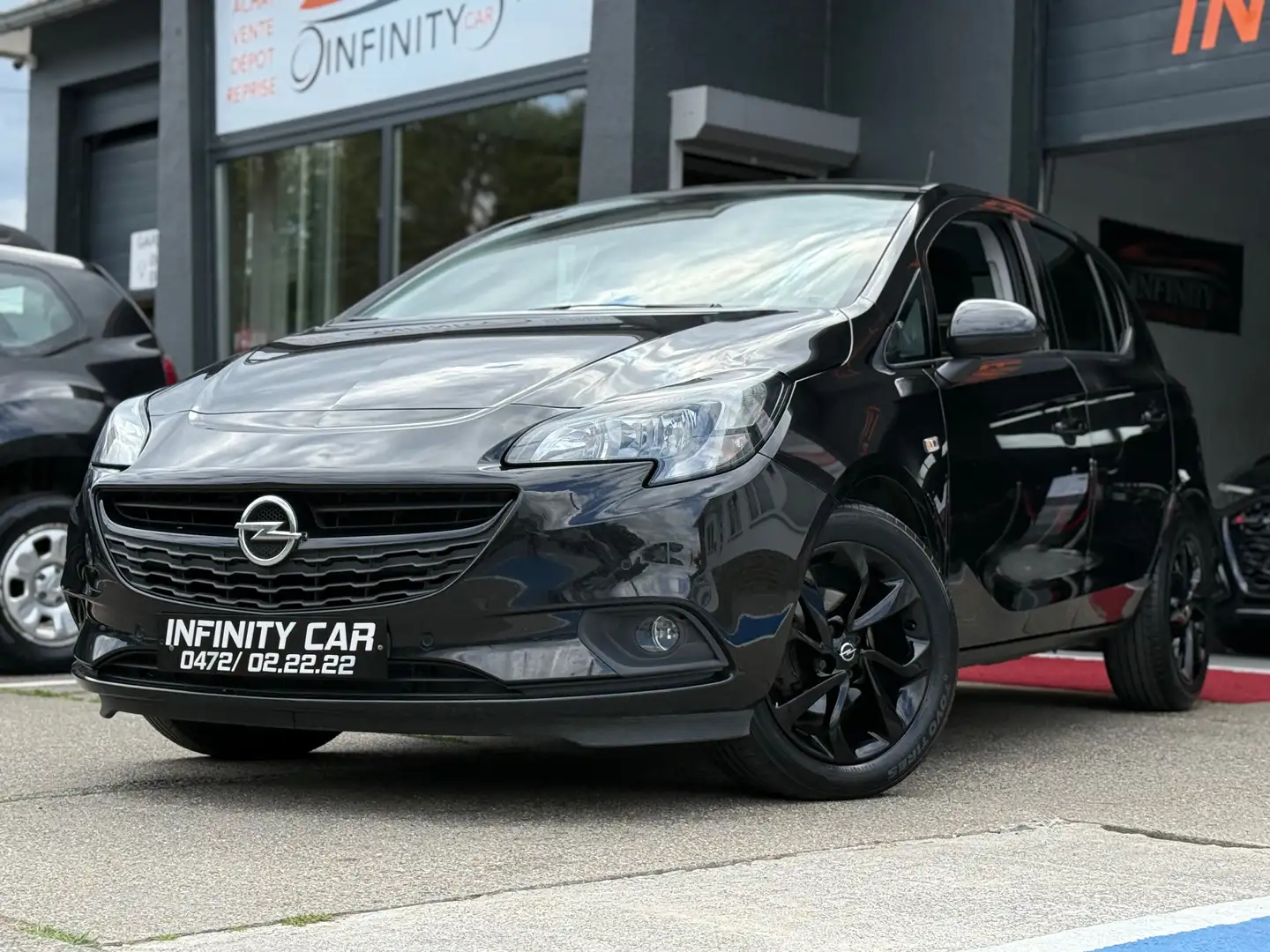 Opel Corsa Corsa 1.4i Black Edition Zwart - 2