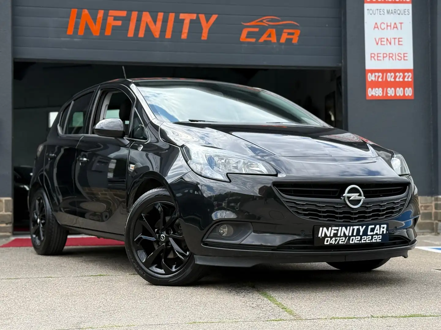 Opel Corsa Corsa 1.4i Black Edition Zwart - 1