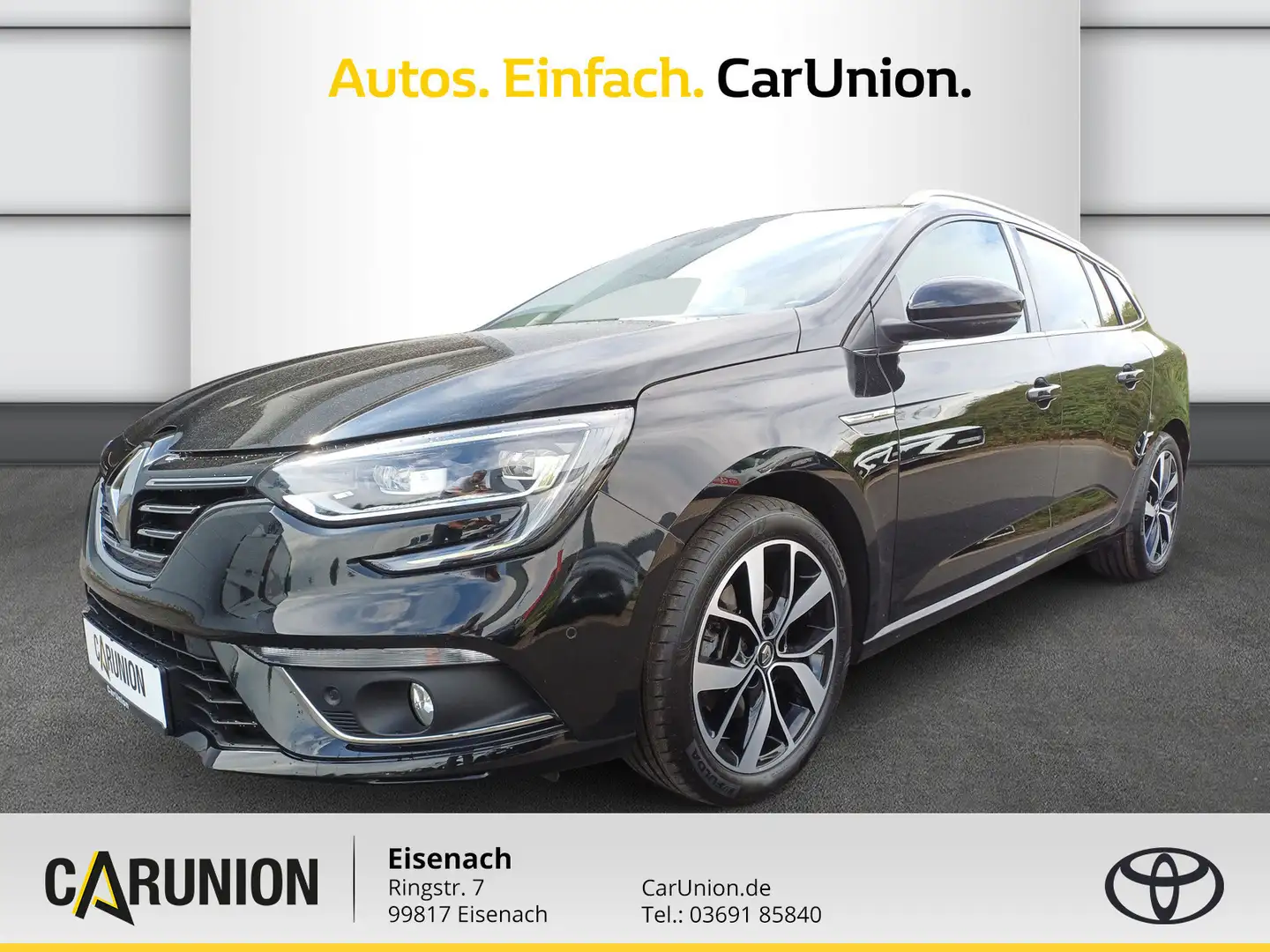 Renault Megane GrandtourTCe BOSE/ Navi/Kamera Zwart - 1