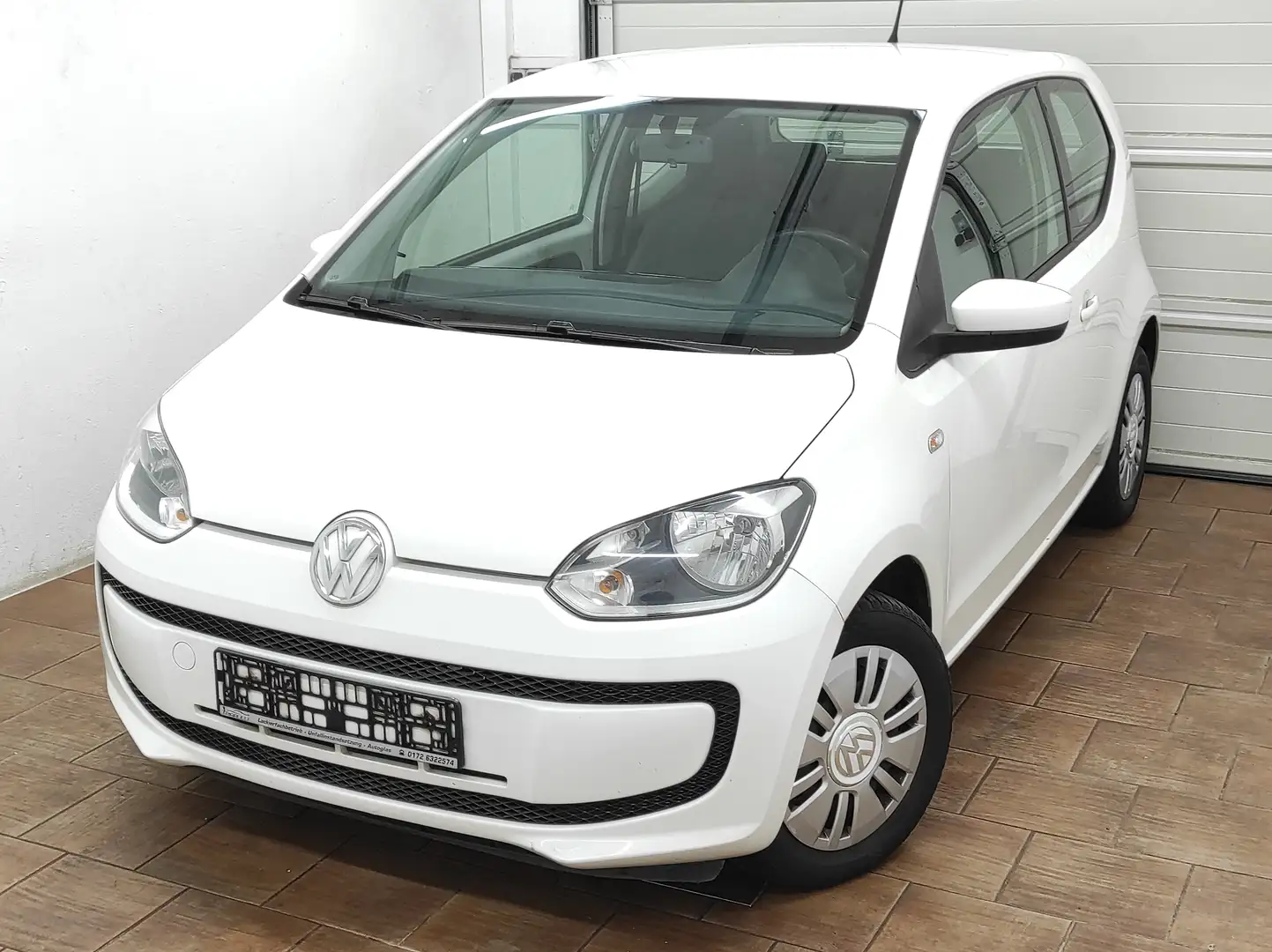 Volkswagen up! 1.0 KLIMA ERDGAS ALLWETTER EURO-5 MOVE UP! BMT eco Blanc - 2