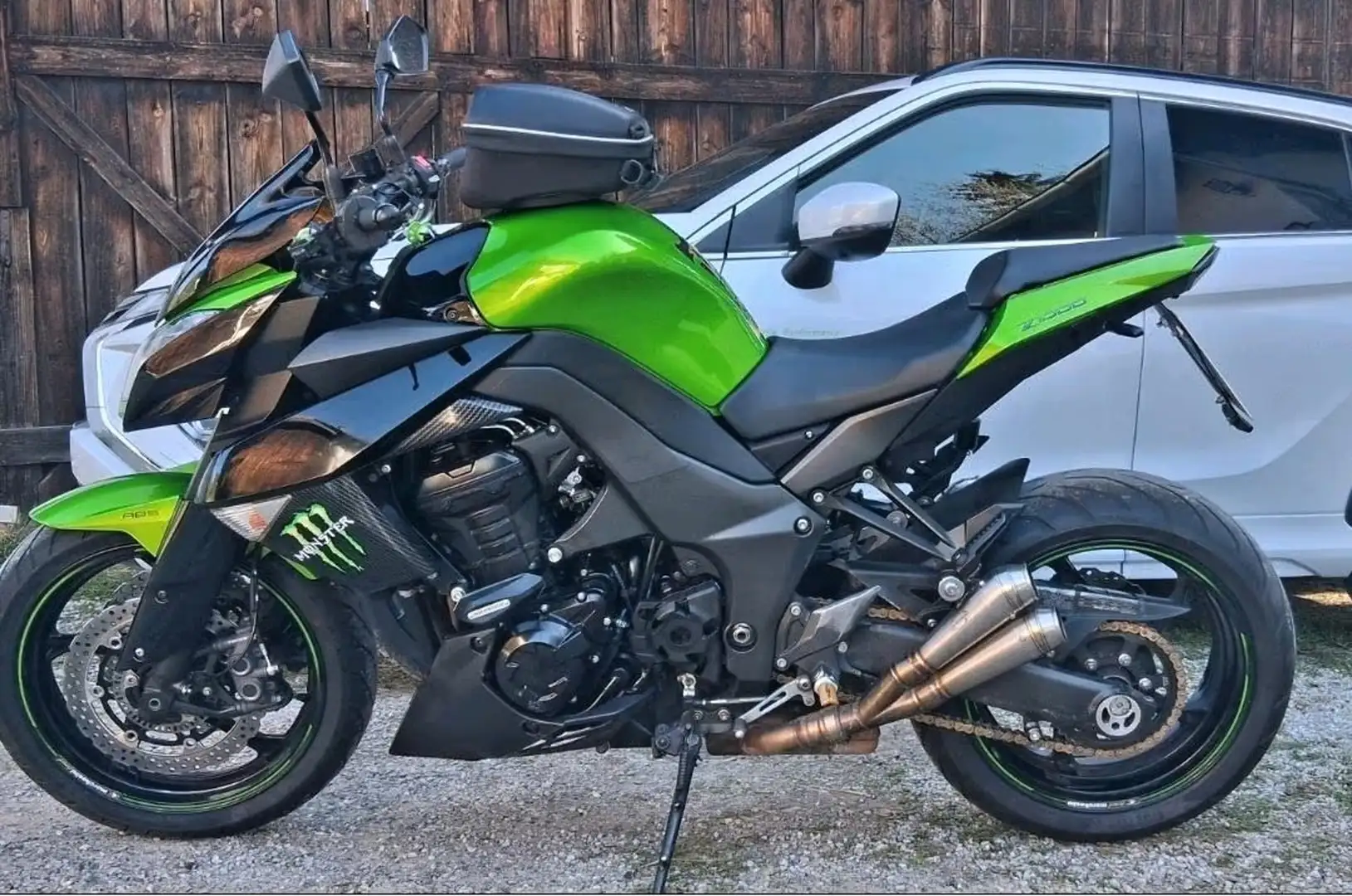 Kawasaki Z 1000 LKM Tuning 160 PS ABS Quickshifter Tüv neu Verde - 2