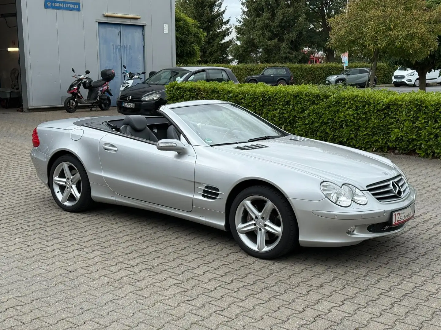 Mercedes-Benz SL 500 Roadster Garantie* Mercedes S.Heft* Silber - 1