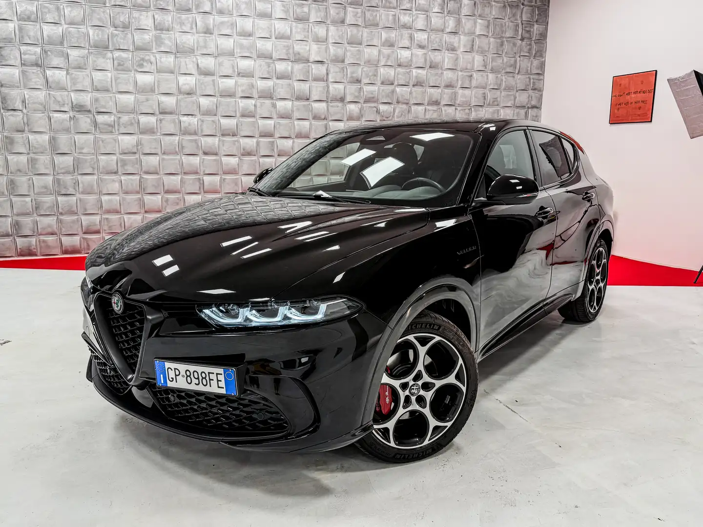 Alfa Romeo Tonale 1.5 hybrid Veloce 160cv tct7 - IVA ESPOSTA Negro - 1
