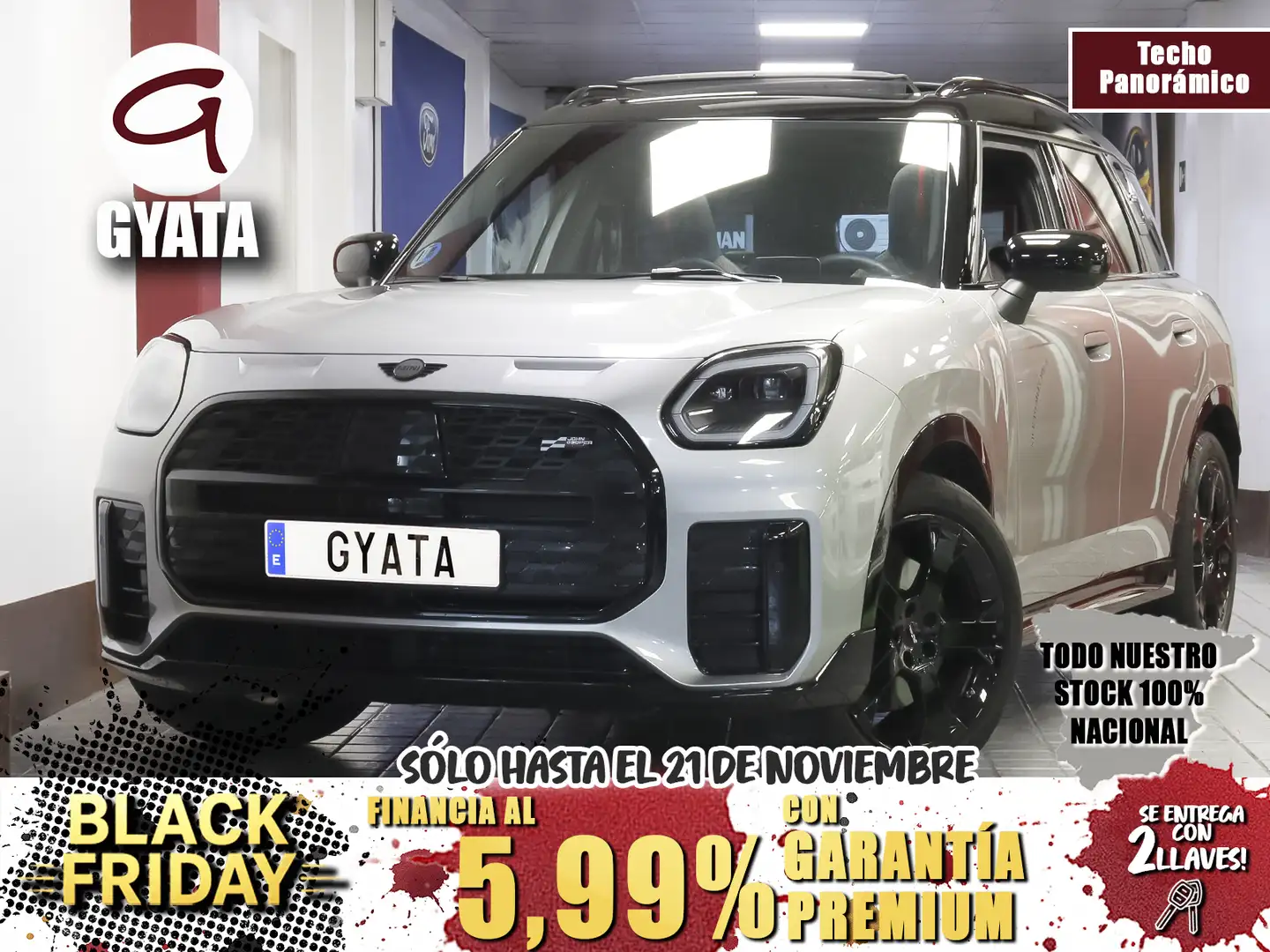 MINI Cooper Countryman D AUT. Grau - 1