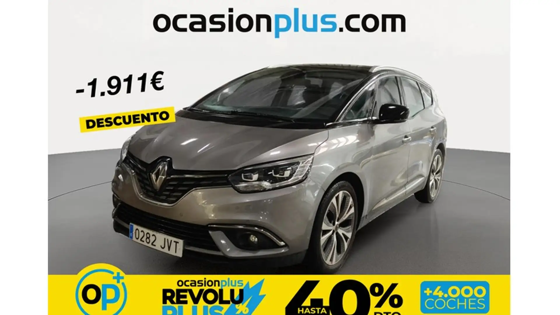 Renault Grand Scenic 1.6dCi Zen 96kW Gris - 1