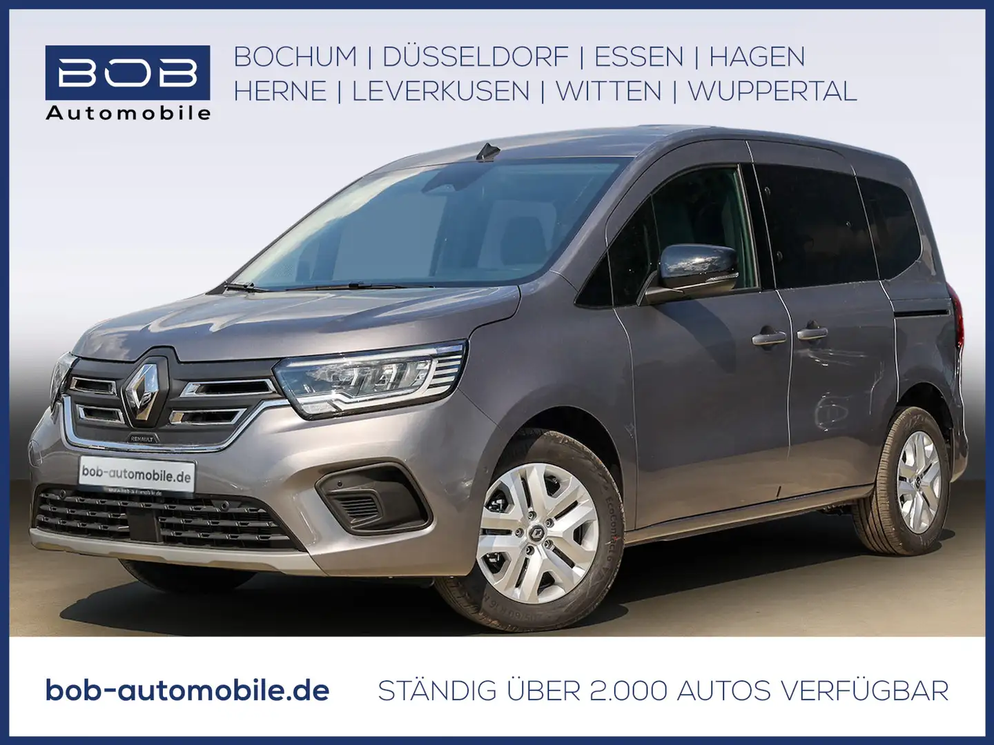 Renault Kangoo E-TECH 100% el. EQUILIBRE EV45 AC22 8-fach bereift Grau - 1