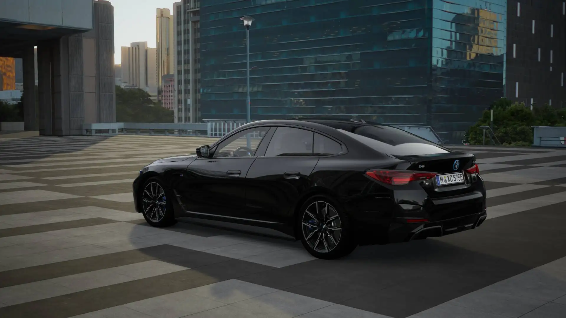 BMW i4 eDrive40 Gran Coupé High Executive M Sport / Schui Zwart - 2