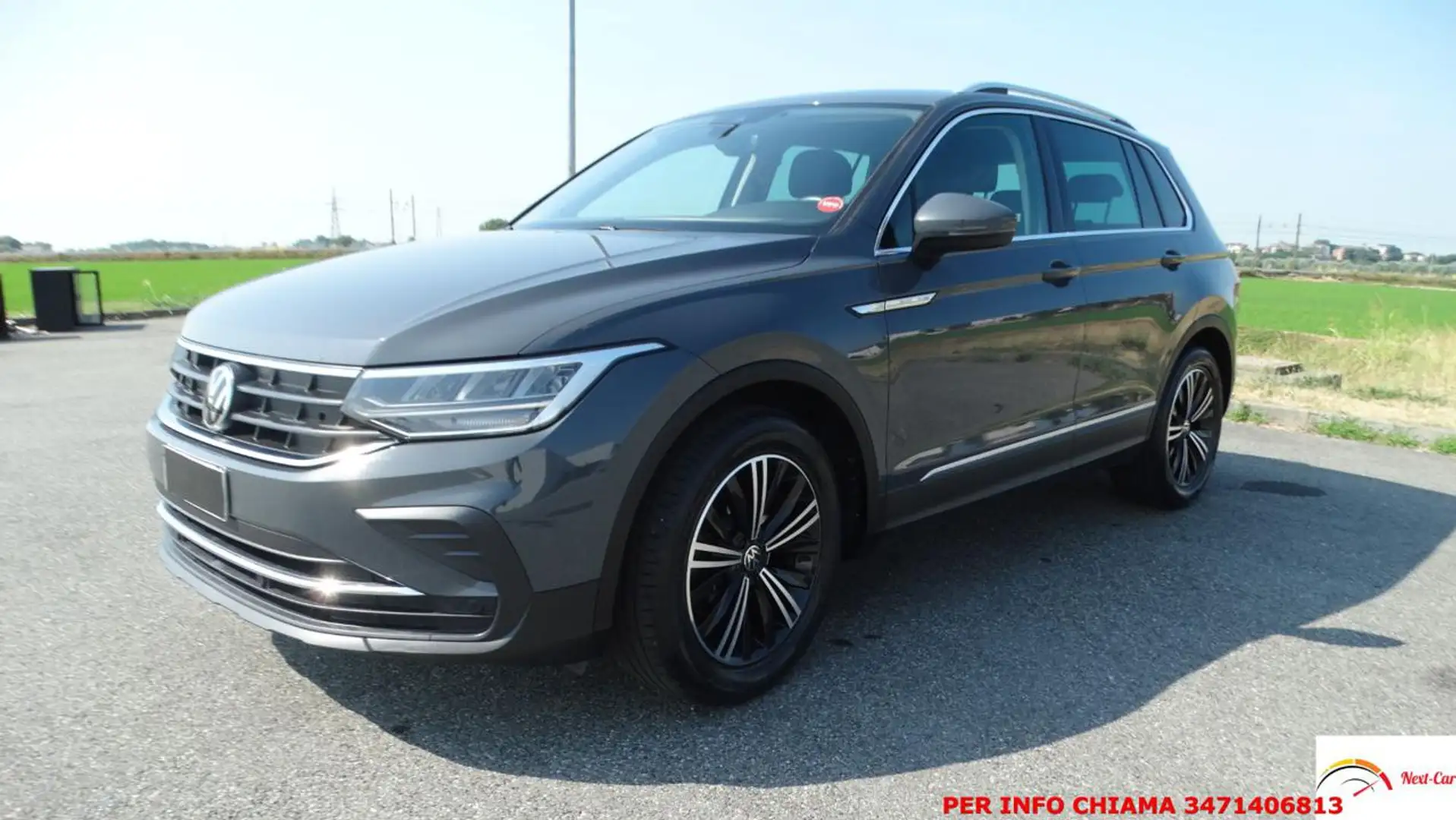 Volkswagen Tiguan 1.5 TSI ACT Life cerchi 18 Android/Apple Cockpit Grigio - 1