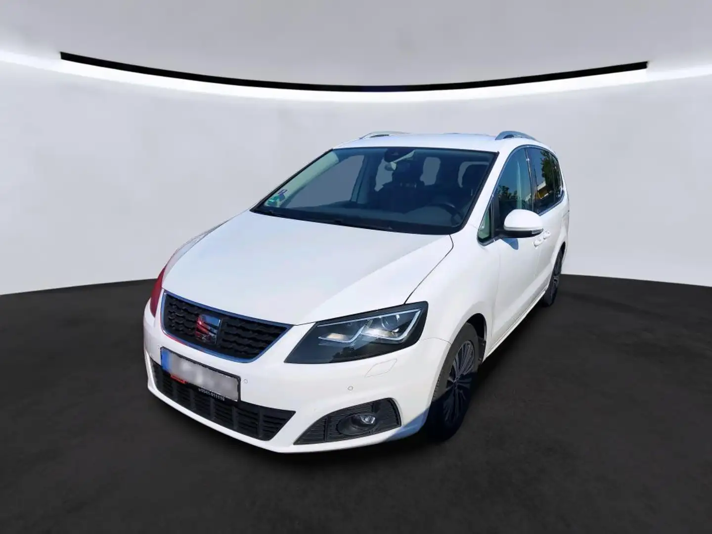 SEAT Alhambra Xcellence 4Drive STNDHZ ACC DCC 7SITZ +2 KINDER AH Blanc - 1